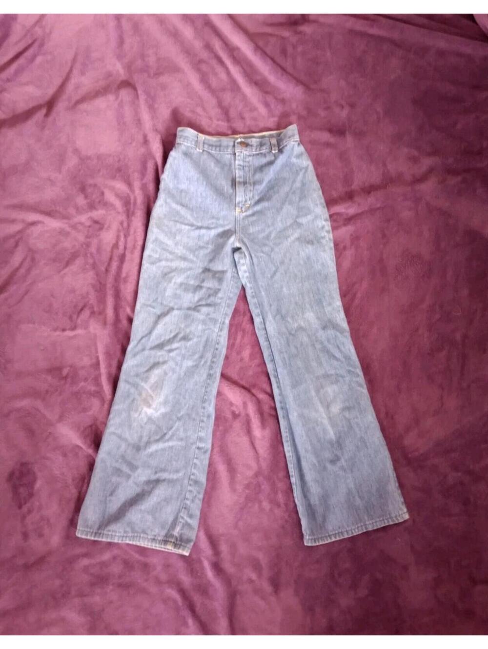 Vintage Pant JC Penney Stranger Things Straight Leg Medium Wash Pants Sz 12